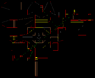 Thumbnail for a map of Level 22: The Catacombs (Teleports) for the PC game Doom II: Hell on Earth.