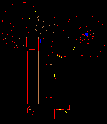 Thumbnail for a map of Level 23: Barrels O' Fun (Secrets) for the PC game Doom II: Hell on Earth.