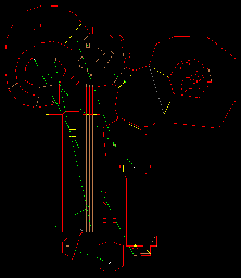 Thumbnail for a map of Level 23: Barrels O' Fun (Teleports) for the PC game Doom II: Hell on Earth.