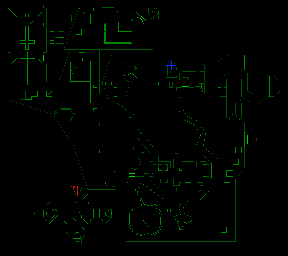 Thumbnail for a map of Level 24: The Chasm (Keys) for the PC game Doom II: Hell on Earth.