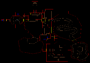 Thumbnail for a map of Level 26: The Abandoned Mines (Secrets) for the PC game Doom II: Hell on Earth.