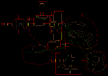Thumbnail for a map of Level 26: The Abandoned Mines (Teleports) for the PC game Doom II: Hell on Earth.