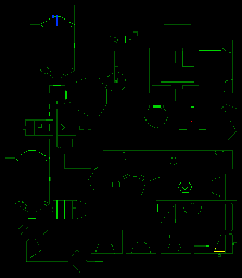 Thumbnail for a map of Level 27: Monster Condo (Keys) for the PC game Doom II: Hell on Earth.