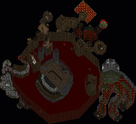 Thumbnail for a map of Level 29: The Living End for the PC game Doom II: Hell on Earth.