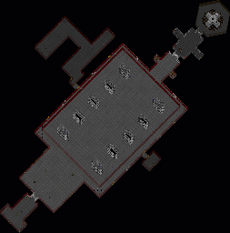 Thumbnail for a map of Level 32: Grosse for the PC game Doom II: Hell on Earth.