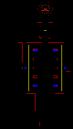 Thumbnail for a map of Level 32: Grosse (Secrets) for the PC game Doom II: Hell on Earth.
