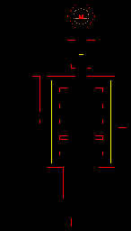 Thumbnail for a map of Level 32: Grosse (Teleports) for the PC game Doom II: Hell on Earth.