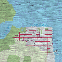 Thumbnail for a map of San Francisco (In-Game Map) for the PC game Driver.