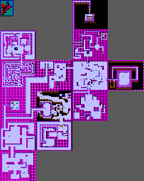 Thumbnail for a map of Level 14 for the PC game D.R.O.D.: Deadly Rooms Of Death.