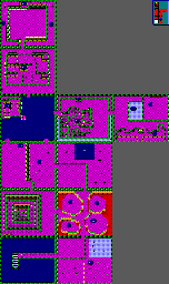 Thumbnail for a map of Level 16 for the PC game D.R.O.D.: Deadly Rooms Of Death.