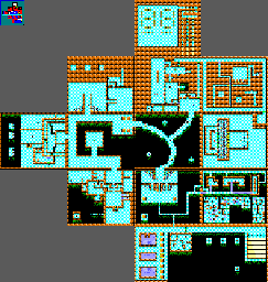 Thumbnail for a map of Level 4 for the PC game D.R.O.D.: Deadly Rooms Of Death.