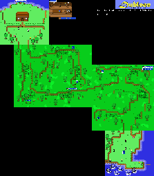 Thumbnail for a map of Bowish Island for the PC game Dubloon.