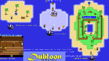 Thumbnail for a map of Quartet Of The Seas for the PC game Dubloon.