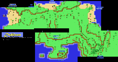 Thumbnail for a map of Stern Island for the PC game Dubloon.