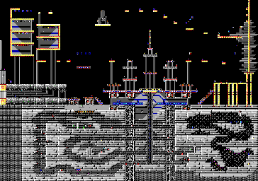 Thumbnail for a map of Episode Two: "Mission: Moonbase" Level 11 for the PC game Duke Nukem.