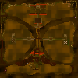 Thumbnail for a map of Elf's Dance for the PC game Dungeon Keeper.