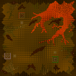 Thumbnail for a map of Multiplayer Area 9 for the PC game Dungeon Keeper.