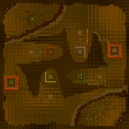 Thumbnail for a map of Multiplayer Blitzkrieg (Unused) for the PC game Dungeon Keeper.