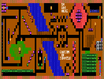 Thumbnail for a map of Level 03 for the PC game Dungeons Of Kroz.