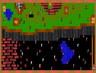 Thumbnail for a map of Level 05 for the PC game Dungeons Of Kroz.