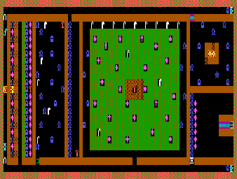 Thumbnail for a map of Level 11 for the PC game Dungeons Of Kroz.