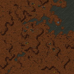 Thumbnail for a map of New Mexico (UCS) Mission 7 for the PC game Earth 2140.