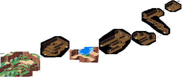 Thumbnail for a map of Area 1 for the PC game El-Do-ra-do.