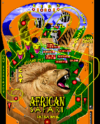 Thumbnail for a map of African Safari for the PC game Epic Pinball.