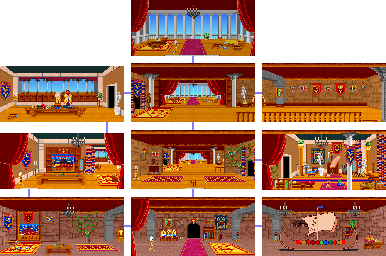 Thumbnail for a map of Cauda Duke's Castle - F2 for the PC game Eternam.