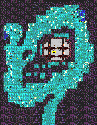 Thumbnail for a map of Aranea Cave for the PC game Exile: Escape From The Pit.