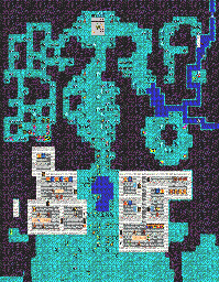 Thumbnail for a map of Cave Of Motrax for the PC game Exile: Escape From The Pit.