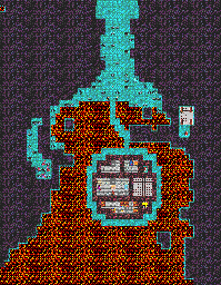 Thumbnail for a map of Hidden Tower for the PC game Exile: Escape From The Pit.