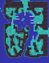 Thumbnail for a map of Island Fort for the PC game Exile: Escape From The Pit.