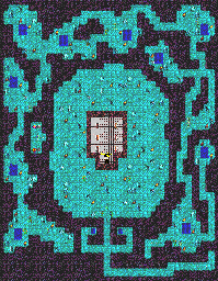 Thumbnail for a map of Slith Temple Lower Floor for the PC game Exile: Escape From The Pit.