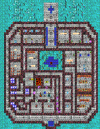 Thumbnail for a map of Tower Of Magi for the PC game Exile: Escape From The Pit.