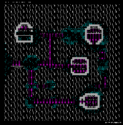 Thumbnail for a map of Devil Guard for the PC game Exodus: Ultima III.