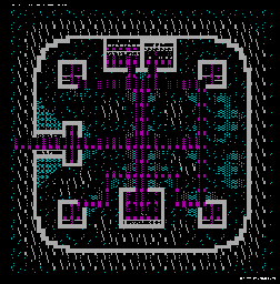 Thumbnail for a map of Montor East for the PC game Exodus: Ultima III.