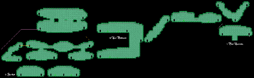 Thumbnail for a map of Chapter 5 Green Cave for the PC game Feyna's Quest.