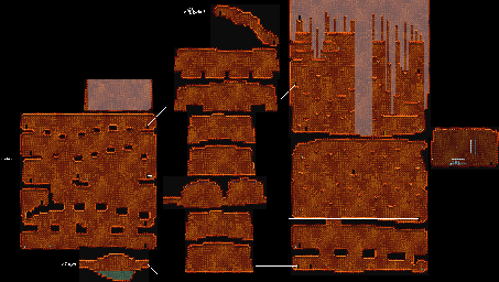 Thumbnail for a map of Chapter 6 Fire Caves for the PC game Feyna's Quest.
