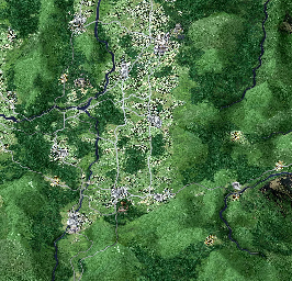 Thumbnail for a map of 29: Nara for the PC game Gaika no Gouhou: Air Land Force.