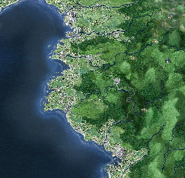 Thumbnail for a map of 30: Wakayama for the PC game Gaika no Gouhou: Air Land Force.