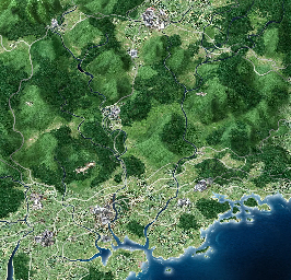 Thumbnail for a map of 33: Okayama for the PC game Gaika no Gouhou: Air Land Force.