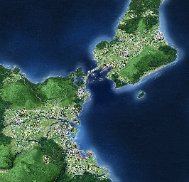 Thumbnail for a map of 36: Tokushima for the PC game Gaika no Gouhou: Air Land Force.