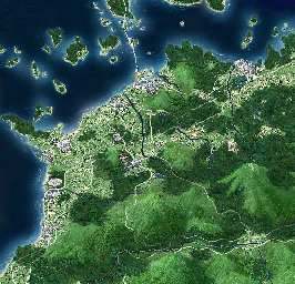 Thumbnail for a map of 37: Kagawa for the PC game Gaika no Gouhou: Air Land Force.