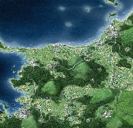Thumbnail for a map of 38: Ehime for the PC game Gaika no Gouhou: Air Land Force.