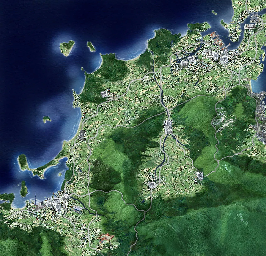Thumbnail for a map of 40: Fukuoka for the PC game Gaika no Gouhou: Air Land Force.