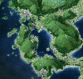 Thumbnail for a map of 42: Nagasaki for the PC game Gaika no Gouhou: Air Land Force.