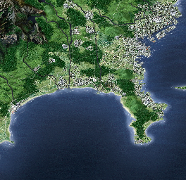 Thumbnail for a map of 51: Kanagawa for the PC game Gaika no Gouhou: Air Land Force.