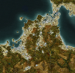 Thumbnail for a map of 61: Fukuoka for the PC game Gaika no Gouhou: Air Land Force.