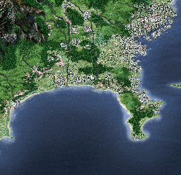 Thumbnail for a map of 67: Kanagawa for the PC game Gaika no Gouhou: Air Land Force.